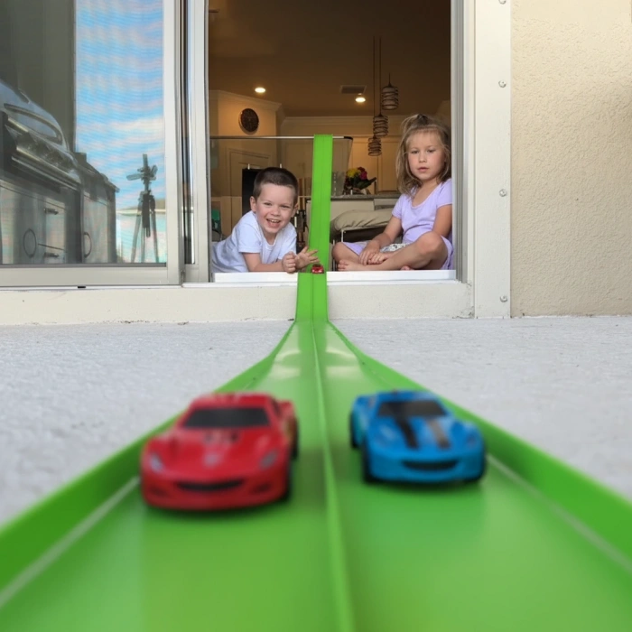 Flex Track Flexible Race Track Esnek Yarış Pisti - Yeşil