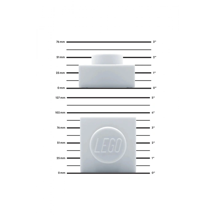 Lego ® Gece ve Masa Lambası 1x1 Plaka Silikon Malzeme