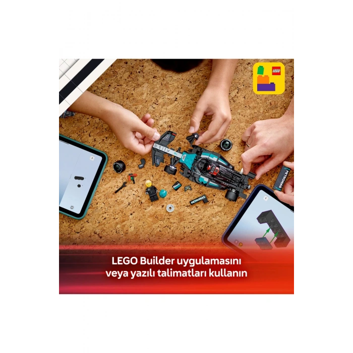 Lego ® Speed Champions Mercedes-AMG F1® W15 Yarış Arabası 77244 - 10+ Oyuncak Yapım Seti 267 Parça