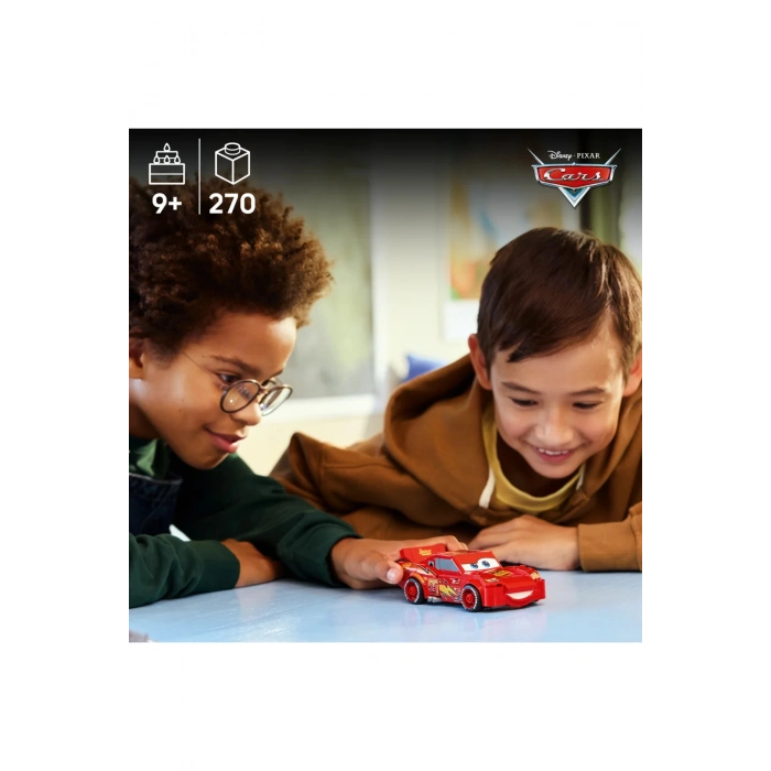 LEGO ® Speed Champions | Şimşek McQueen 77255 – 9+ Yaratıcı Oyuncak Yapım Seti (270 Parça)