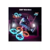 LED Işıklı Akrobat Mini Drone 360° Mini Kamerasız Drone Quadcopter 2.4Ghz