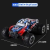 70KM Hız Yapan RC Araba Fırçasız Motor Metal Alaşım 2.4GHz Uzaktan Kumandalı Monster Truck