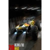 Profesyonel RC Uzaktan Kumandalı Araba 4WD 1:16 Metal İç Aksam 70km/H Şarjlı 4x4 Model Araç Sarı