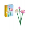 LEGO ® Botanicals Lotus Çiçekleri 40647 - 8 Yaş & Üzeri Çocuklar için Çiçek Model Yapım Seti (220 Parça)