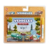 Magic Water Sihirli Boyama Kitabı Vehicles - Araçlar Özel Sulu Kalem ile Water Painting