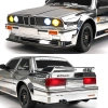 1/16 4WD 50 KM Hızlı E30 RC Drift Uzaktan Kumandalı Yedek Lastikli Oyuncak Drift Araba Gri