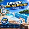 Şarjlı Otomatik Dolum Hazneli Su Tabancası 8-10m Menzil Seri Atış