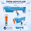 Şarjlı Otomatik Dolum Hazneli Su Tabancası 8-10m Menzil Seri Atış