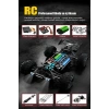 Profesyonel RC Uzaktan Kumandalı Araba 4WD 1:16 Metal İç Aksam 70km/H Şarjlı 4x4 Model Araç Sarı