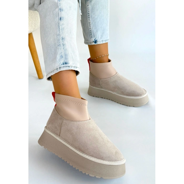 Cuen Kahverengi Süet Bot