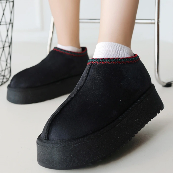 Foyk Kahverengi Süet Bot