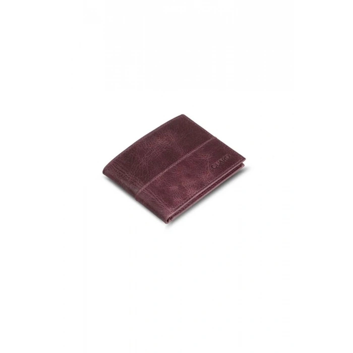 Guard Antik Bordo İnce Klasik Deri Erkek Cüzdanı