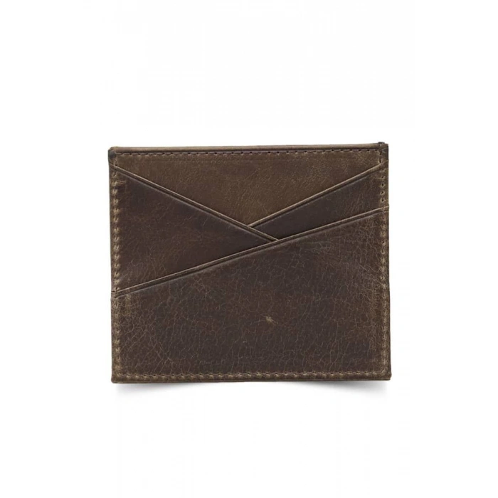 Guard Antik Kahve Deri Kartlık