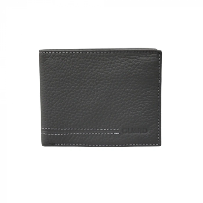Guard Antrasit guti Mat Klasik Deri Erkek Cüzdanı