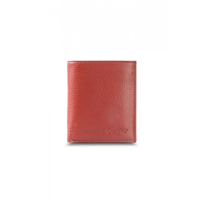 Guard Bozuk Para Girişli Taba Deri Erkek Cüzdanı