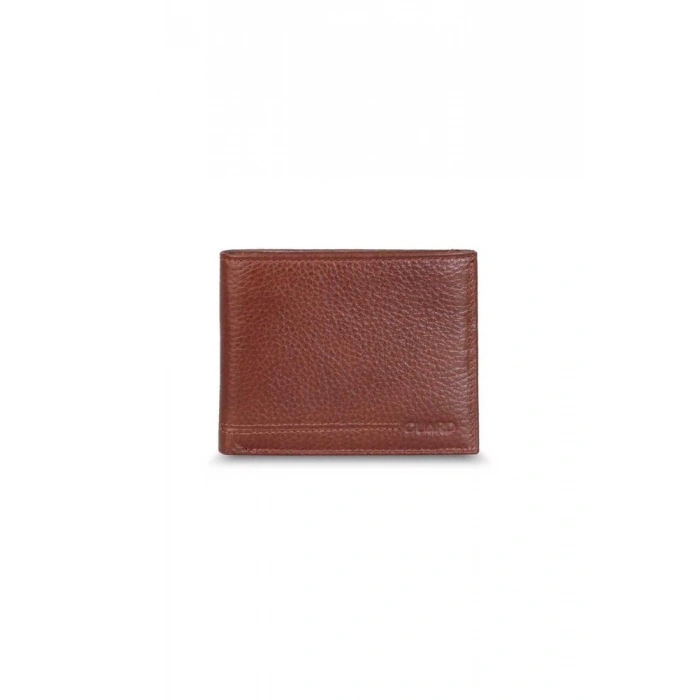 Guard Bozuk Paralıklı Taba Deri Yatay Erkek Cüzdan