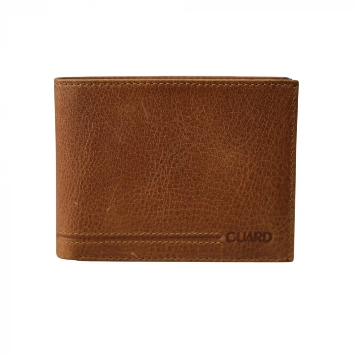 Guard Crazy Taba Bozuk Para Bölmeli Deri Erkek Cüzdanı