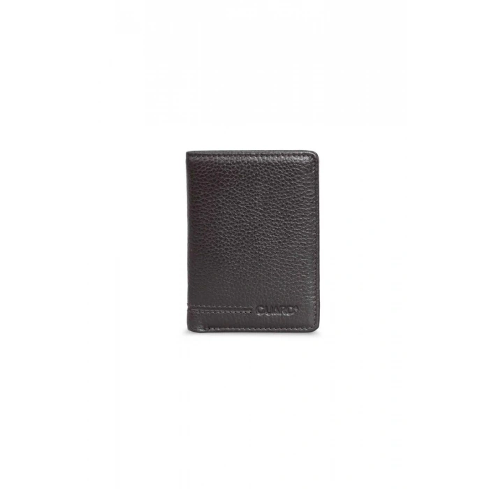 Guard Ekstra İnce Kahverengi Hakiki Deri Erkek Cüzdanı