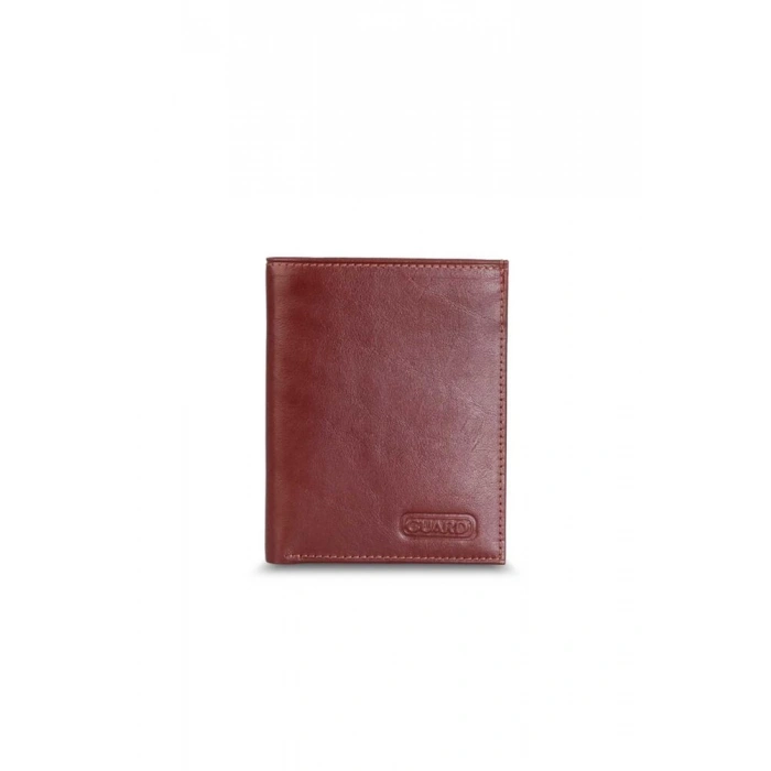 Guard İnce Taba Dikey Deri Erkek Cüzdanı