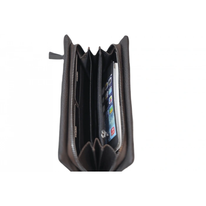 Guard Kahve Guti Mat El pörtföyü Cüzdan