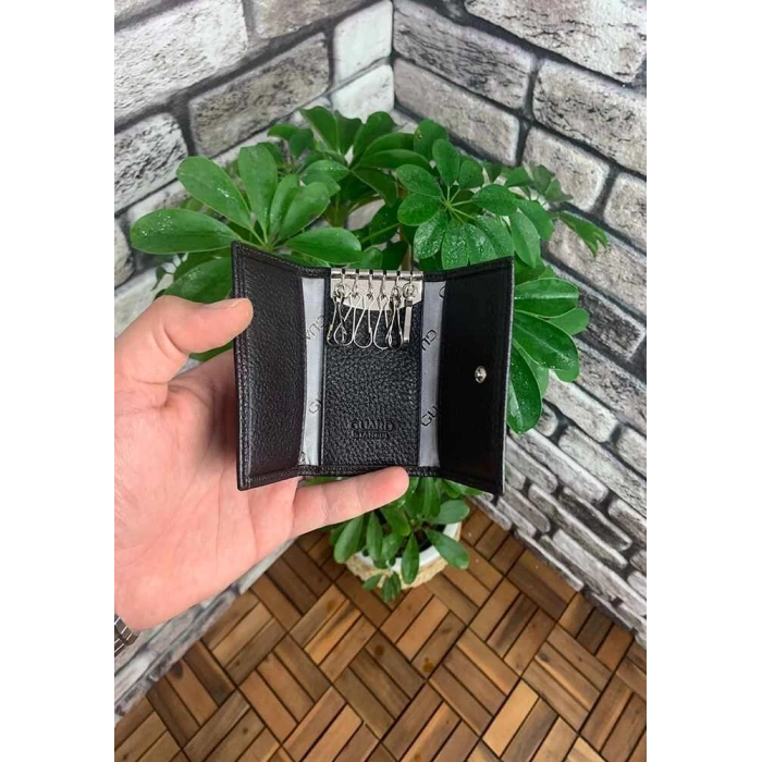 Guard Kahverengi Deri Anahtarlık