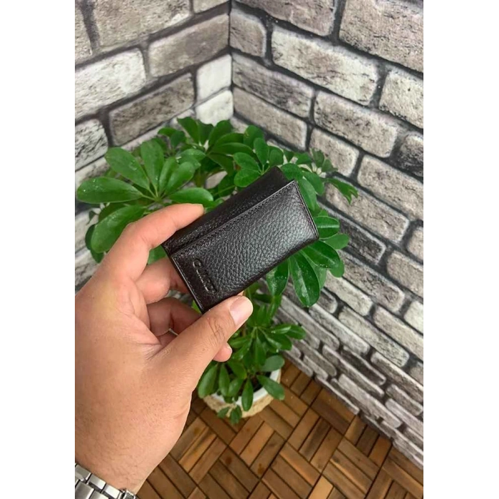 Guard Kahverengi Deri Anahtarlık