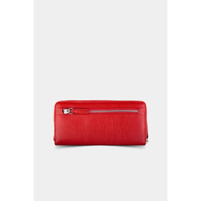 Guard Kırmızı Deri Bayan Cüzdanı