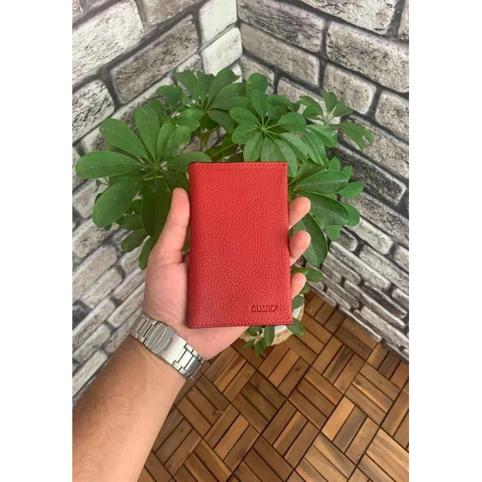 Guard Kırmızı Pasaport Kılıfı