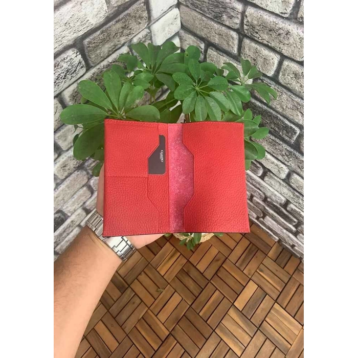 Guard Kırmızı Pasaport Kılıfı