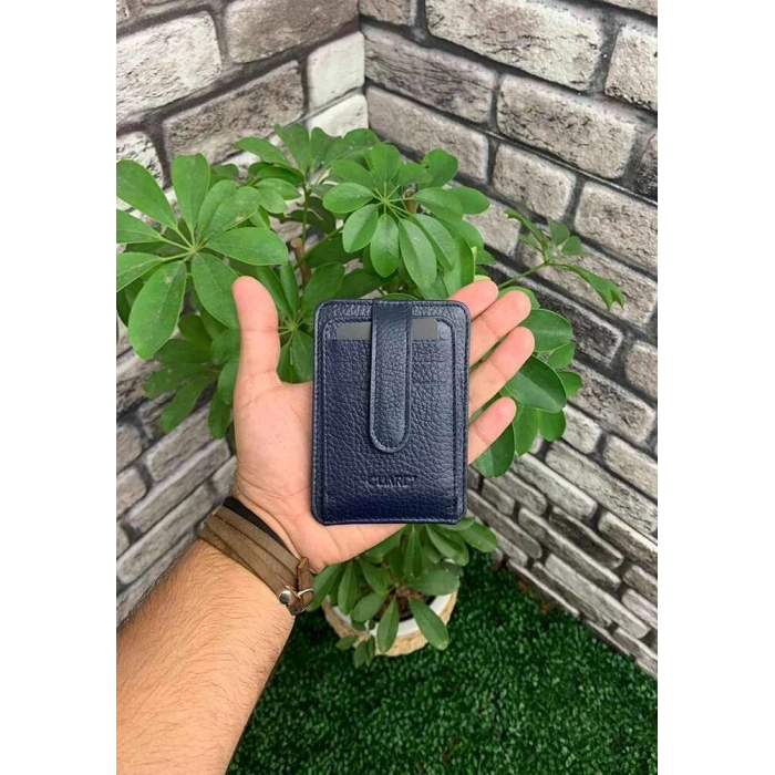 Guard Lacivert Deri Kartlık