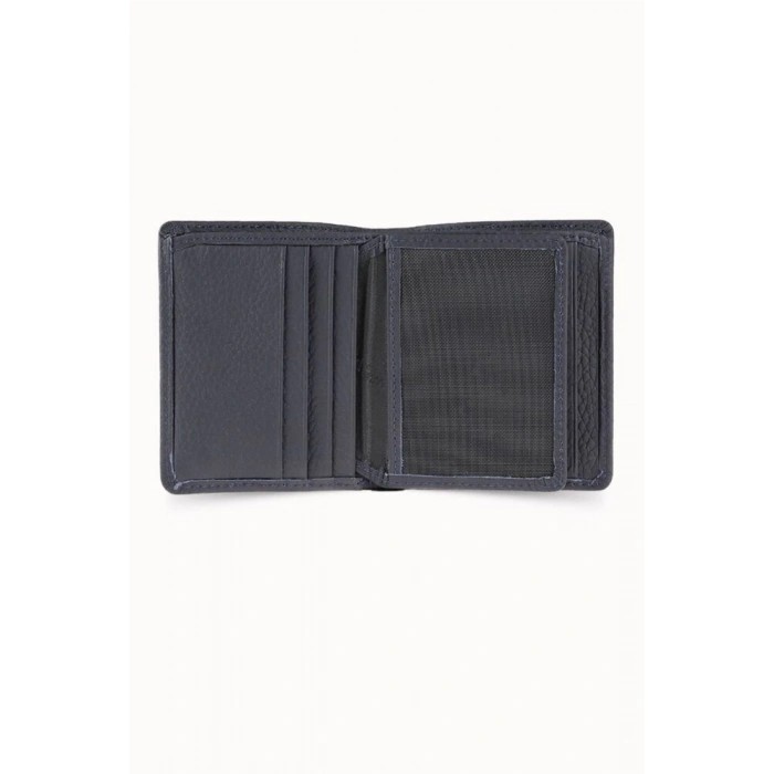 Guard Lacivert Guti Mat Yatay Mini Cüzdan