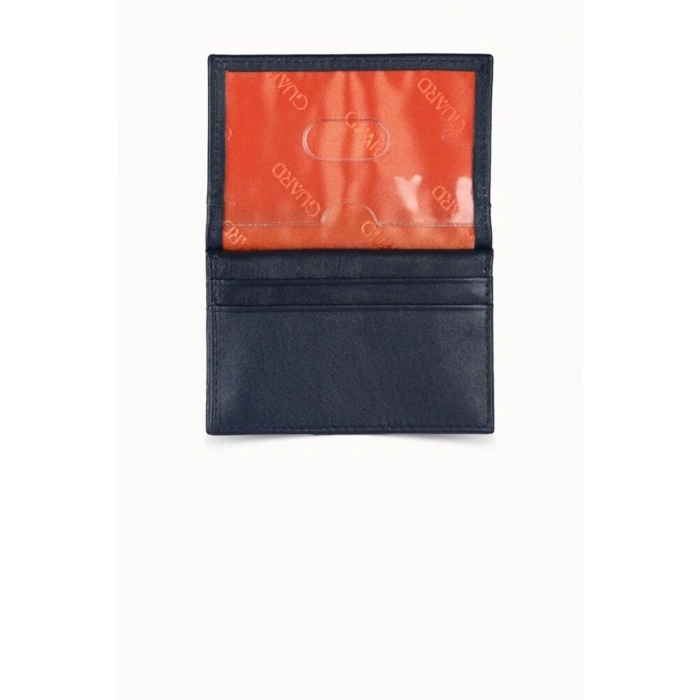 Guard Lacivert Temi Nappa Deri Kartlık