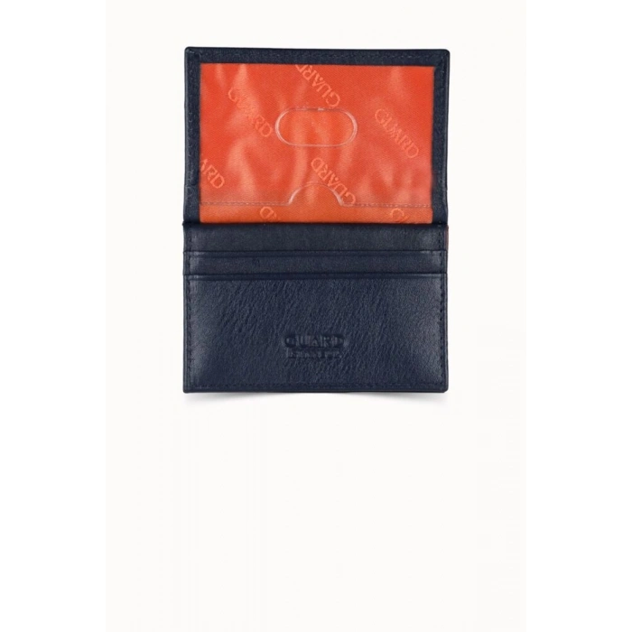 Guard Lacivert Temi Nappa Deri Kartlık