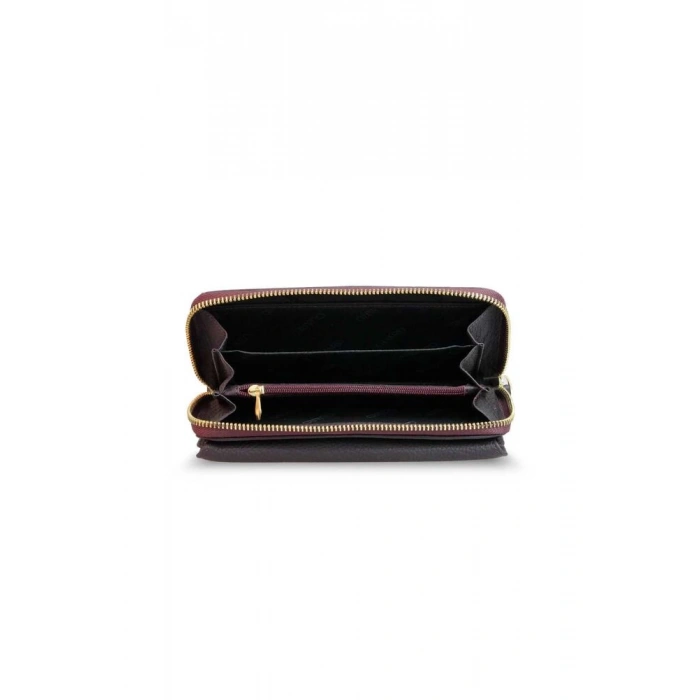 Guard Mat Bordo Deri Bayan Cüzdanı