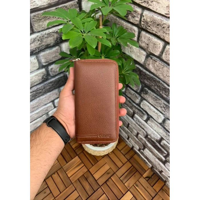 Guard Mat Taba Fermuarlı Portföy Cüzdan