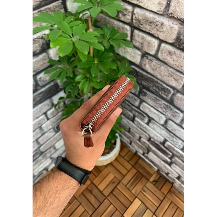 Guard Mat Taba Fermuarlı Portföy Cüzdan