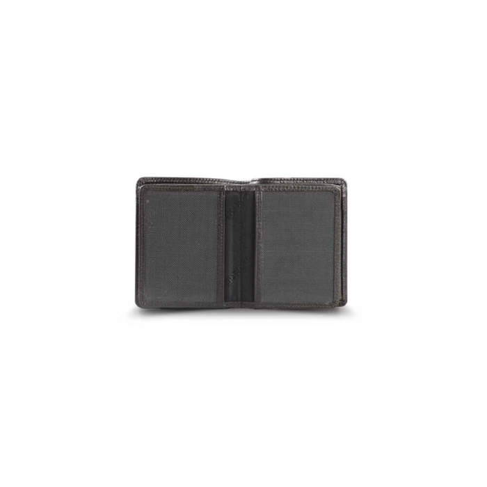 Guard Orta Çift Pisotlu, Bozuk Para Gözlü Kahverengi Erkek Cüzdan