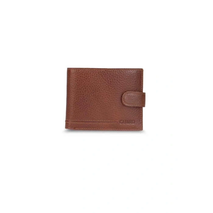 Guard Patlı Yatay Taba Hakiki Deri Erkek Cüzdanı