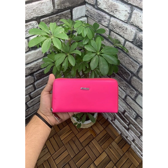Guard Pembe  Deri Kadın Cüzdanı