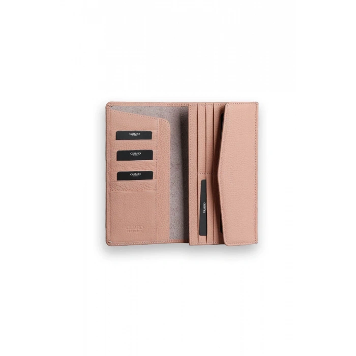 Guard Pudra Telefon Girişli Deri Bayan Cüzdanı