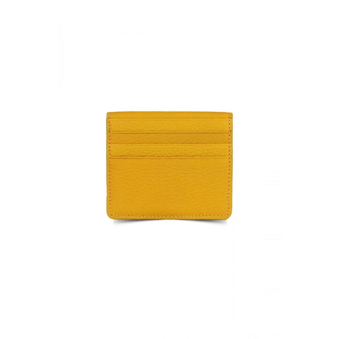 Guard Sarı Patlı Tasarım Deri Kartlık