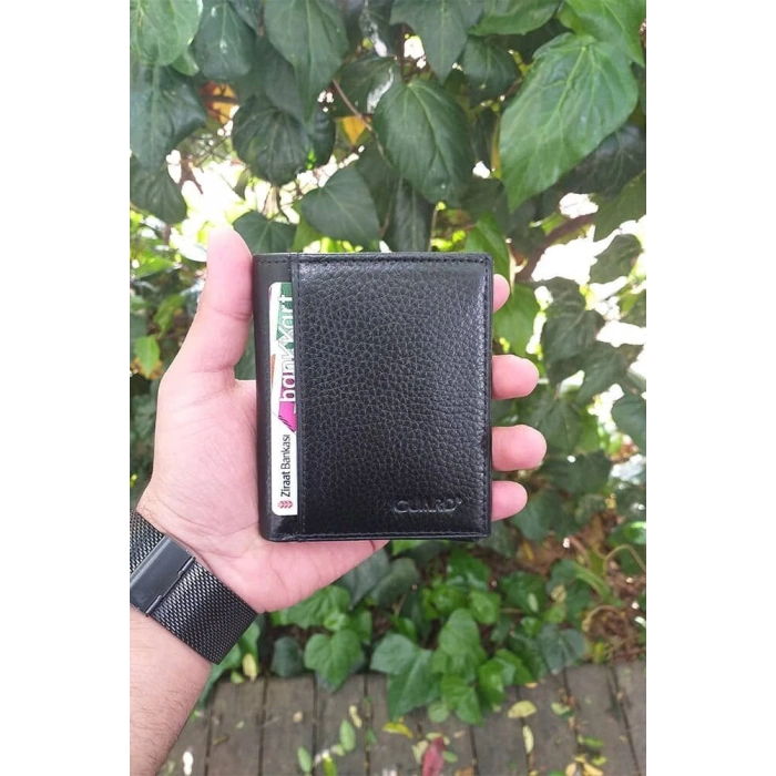 Guard Siyah Deri Erkek Cüzdan