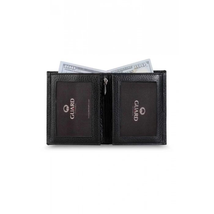 Guard Siyah Deri Erkek Cüzdanı