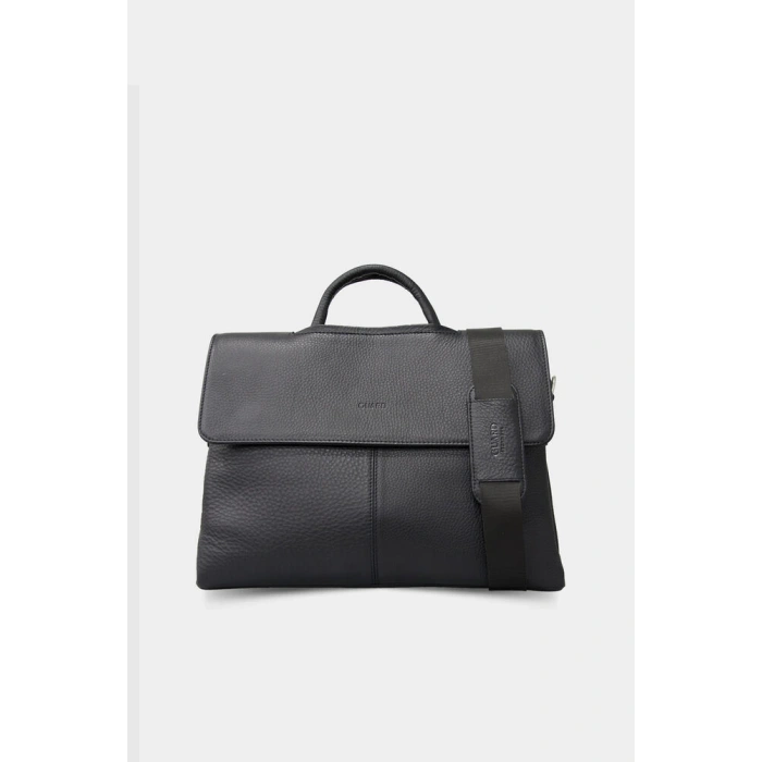 Guard Siyah Deri Evrak Çantası