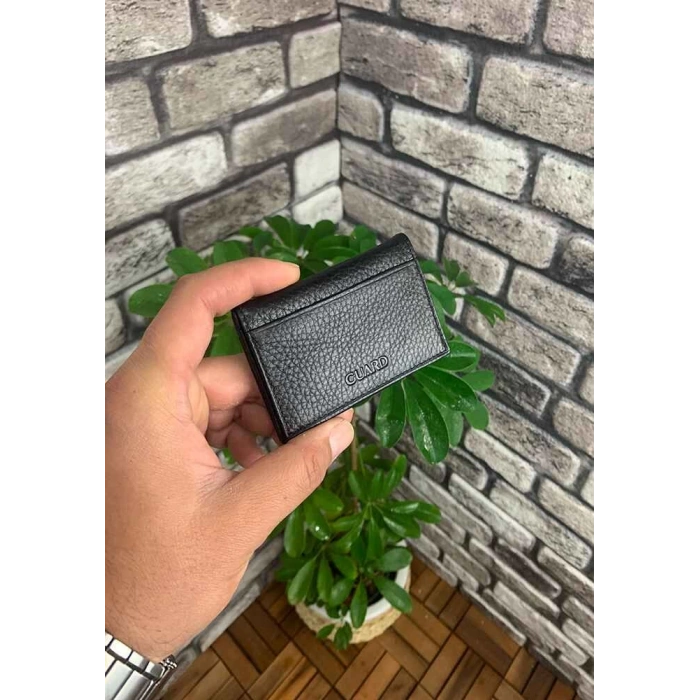 Guard Siyah Deri Kartlık