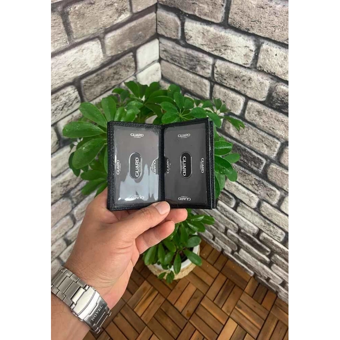 Guard Siyah Deri Kartlık