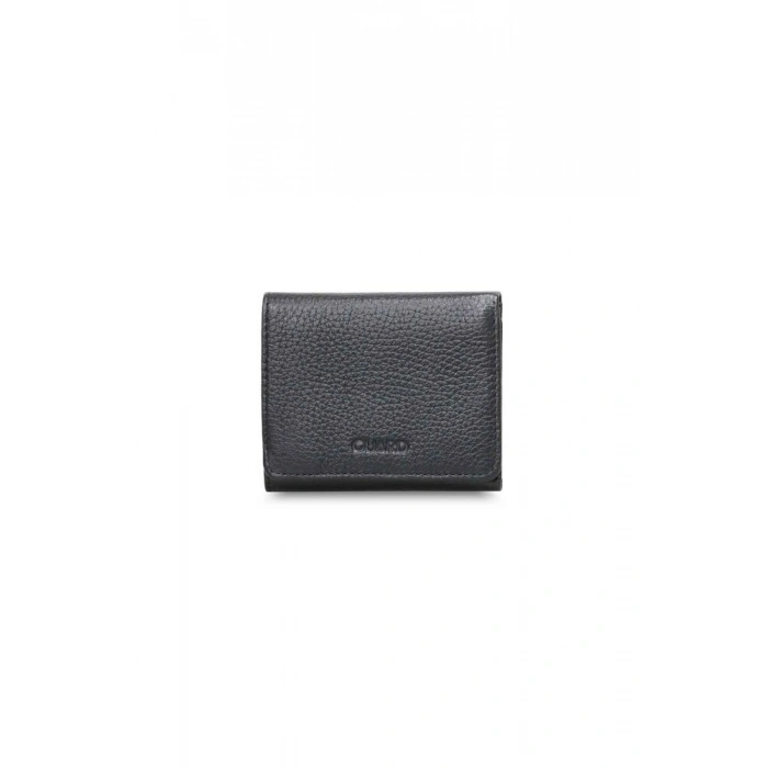 Guard Siyah Katlanır  Deri Erkek Cüzdanı