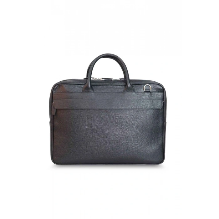 Guard Siyah Mega Boy Laptop Girişli Deri Evrak Çantası