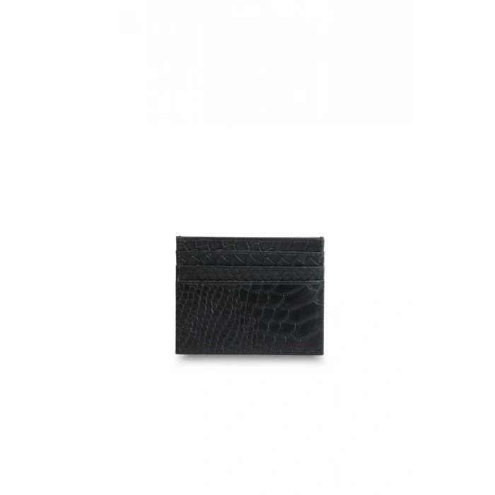 Guard Siyah Piton Desenli Deri Kartlık