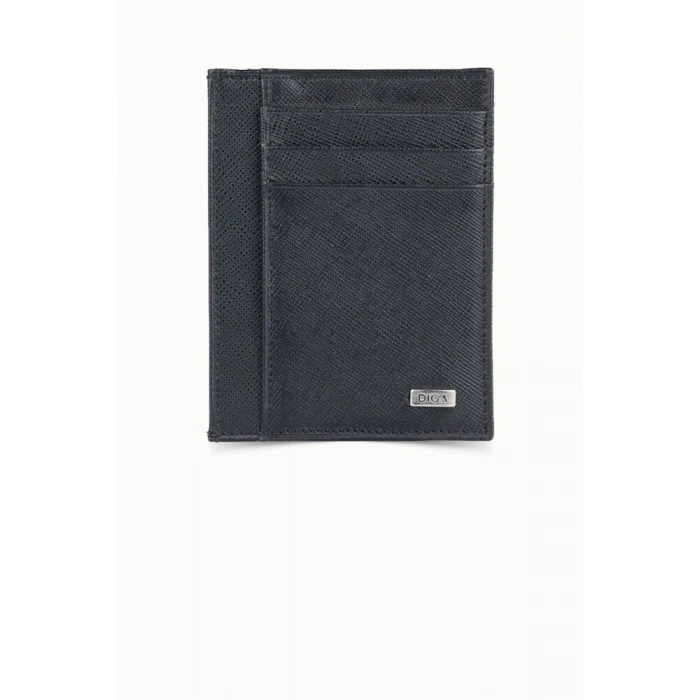 Guard Siyah Saffiano Deri Kartlık